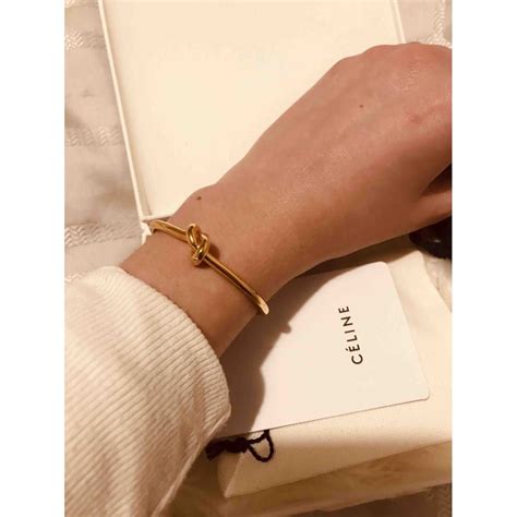 celine knot bracelet online|celine knot bracelet gold.